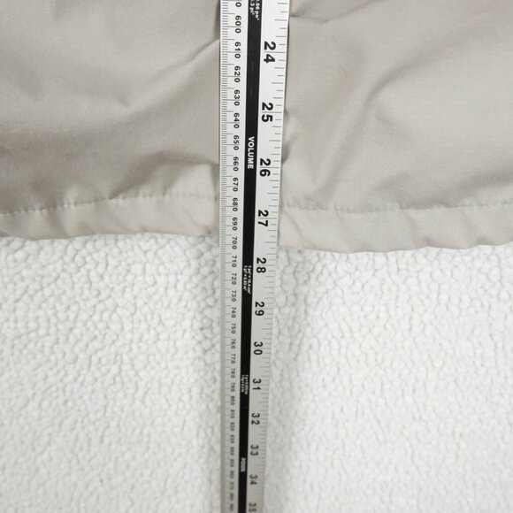 Vintage Eddie Bauer Parka Mens Small Gray Lined Hooded Outdoor Winter Jacket 90S - Picture 6 of 10